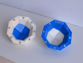 deltoidal icositetraedra tessera magnetica per la matematica arte 3d print model - Mito3D