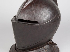 Helm 16th century italian armour durchsucht Replikate Geschichte Ritter maas-Sammlung mittelalterliche museum 3d print model - Mito3D