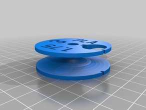 3d pen spool v2 printing 3d print model - Mito3D
