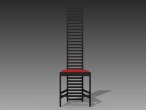 hillhouse chair model furniture design print 3d print model - Mito3D