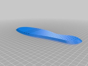 rp flexy-form insole biology customized 3d print model - Mito3D