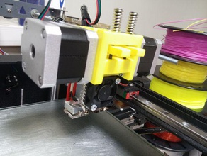 simple dual chimera extruder designed mz3d printers extruders 3d print model - Mito3D