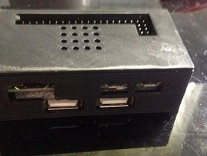 raspberry pi cero 13 concentrador usb caso electrónica 3d print model - Mito3D