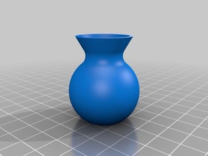 Puppenhaus vase Modell Möbel 3d print model - Mito3D