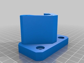 c-extremo de la viga placa montaje del motor 3d impresora partes Impresora La impresión en openbuilds 3d print model - Mito3D