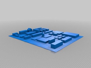 city 3d printing 3d print model - Mito3D