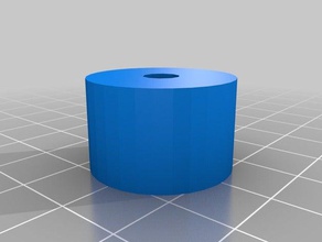 meine angepasste zylindrische Abstandshalter 1 Teile 3d print model - Mito3D
