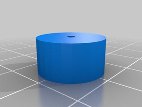 il mio personalizzato distanziale cilindrico 2 parti 3d print model - Mito3D