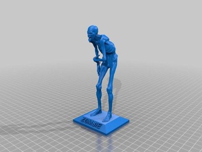 horrible zombie toys games figure figurine 3d print model - Mito3D