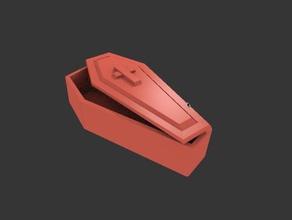 coffin box contenitori 3d print model - Mito3D