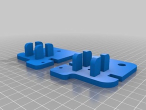 apoio superior do eixo 3d a impressora partes graber i3 ervilha-de-cheiro suporte 3d print model - Mito3D