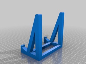 suporte de exposição autônomo do 6x5 fósseis outros imagem stand pequeno 3d print model - Mito3D