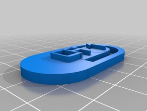 ch 1 clipe organização personalizado 3d print model - Mito3D
