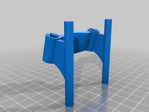 flashforge creator pro filament tube guide 3d printer parts 3d print model - Mito3D