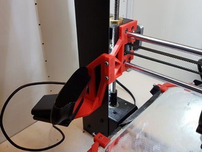 webcam mount front z-axis wanhao duplicator i3 3d printer accessories 3d print model - Mito3D