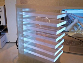 arduino akrilik vu Kulesi diy 3d print model - Mito3D