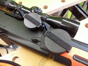 schmidt bender couvercle di protezione coperchio versare lunetta battue 15-6x42 3d stampa 3d print model - Mito3D