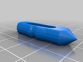 my customized parametric snap pins parts 3d print model - Mito3D
