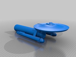 star trek orijinal serisi ptolemy sınıf tug araçlar 3d print model - Mito3D