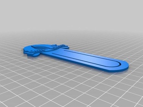nrh library bookmark household 3d print model - Mito3D