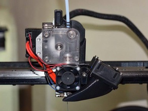 motor shim fan duct bracket makergear m2 e3d titan printer extruders 3d print model - Mito3D