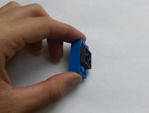 Doppel weibliche lego-Platte nicht anpassbare hobby 3d print model - Mito3D
