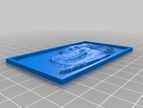 carros flash mcqueen lithopane 2d a arte personalizado 3d print model - Mito3D