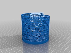 pi kalem pot ofis 3d print model - Mito3D