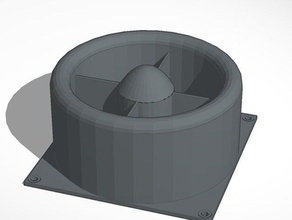 140 mm fan grill bilgisayar 3d print model - Mito3D