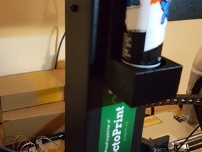 glue stick holder 3d printer accessories monoprice makerselect wanhao duplicator i3 3d print model - Mito3D