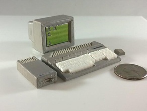 mini atari 520st i giocattoli giochi computer 3d print model - Mito3D