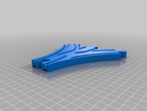 train tracks complete set v4 reversible construction toys brio ikea thomas friends 3d print model - Mito3D