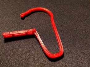 verrouillage multi-purpose hook ménage mousqueton le clip trousseau de clés rideau douche crochet 3d print model - Mito3D
