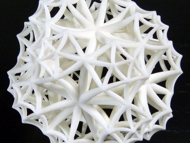 353 hyperbolic honeycomb math 3D print model - Mito3D