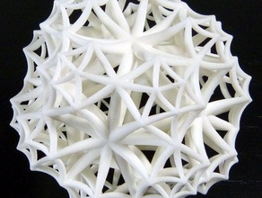 353 hyperbolischen honeycomb Mathematik 3d print model - Mito3D