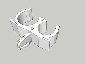 subaru supporto per tubo flessibile scatola del filtro dell'aria automotive ford focus 3d print model - Mito3D