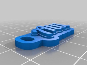grup, Anahtarlık özelleştirilmiş 3d print model - Mito3D