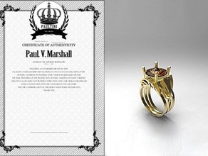 elephant anello anelli gioielli paultini 3d print model - Mito3D