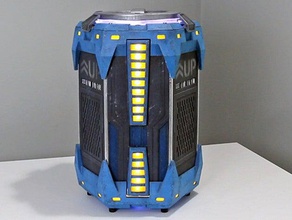 intel space capsule gadgets box computer haswell haswell-e 3d print model - Mito3D