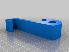 u-hook 18mm bracket household customized 3d print model - Mito3D