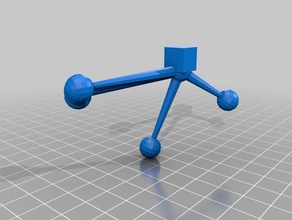 my customized custom optitrack markers parts 3d print model - Mito3D