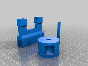 filament roller guide 10mm frame 3d printing 3d print model - Mito3D