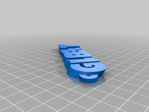 gilbert organizasyon özelleştirilmiş 3d print model - Mito3D