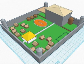 castle creation learning minecraft teaching 3d print model - Mito3D
