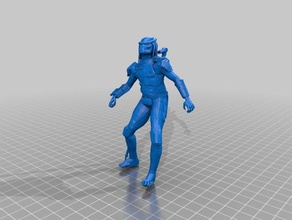 predator Skulpturen 3d print model - Mito3D