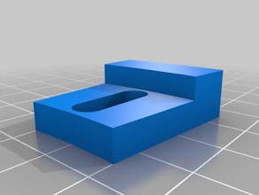 kossel 2020 ısı yatak tutucu endstop 3d yazıcı parçaları 3d print model - Mito3D