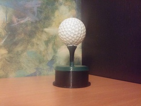 golf kupa ödülü dekor 3d print model - Mito3D