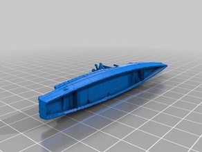 buque de la armada alpino modelos militar 3d print model - Mito3D