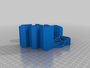 meine angepasste pentomizer jedem bekannt parkettierung konvexen Fünfeck Mathematik 3d print model - Mito3D