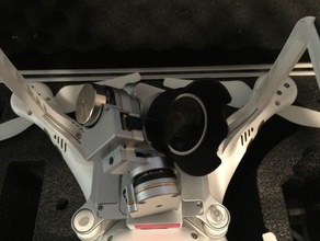 hayalet 3 pro kamera hood rc araçlar 3d print model - Mito3D